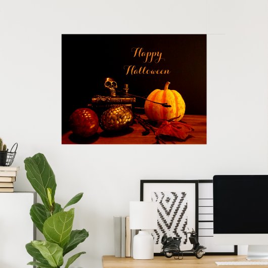 Geist des Herbstes - Stillleben Poster (Heimbüro)