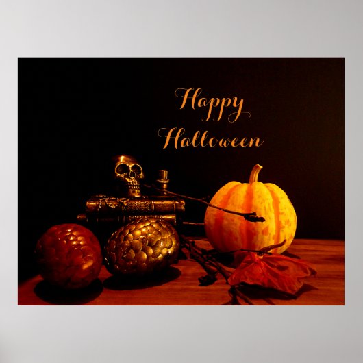 Geist des Herbstes - Stillleben Poster (Vorne)