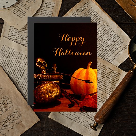 Geist des Herbstes - Stillleben Postkarte