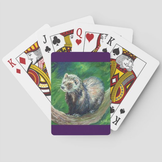 Geist des Iltis Spielkarten (Rückseite)