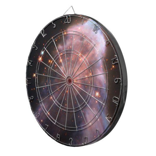 Geist des Kassiopeianebels Dartscheibe (Vorderseite rechts)