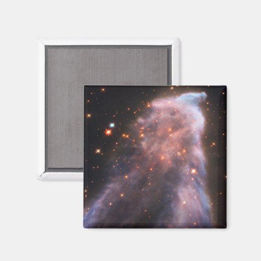 Geist des Kassiopeianebels Magnet (Vorderseite/Rückseite)