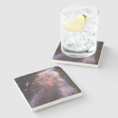 Geist des Kassiopeianebels Steinuntersetzer (Seitenansicht)