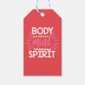 Geist des Körpers Geschenkanhänger (Vorderseite)