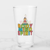 Geist des Körpers Glas (Rückseite)