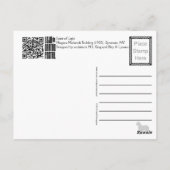 Geist des Lichts, Niagara Mohawk Gebäude, Syrakus Postkarte (Rückseite)