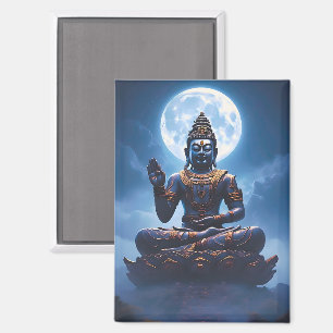 Geist des Mondes über Nusantara Magnet
