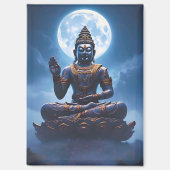 Geist des Mondes über Nusantara Magnet (Vorderseite)