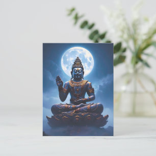 Geist des Mondes über Nusantara Postkarte