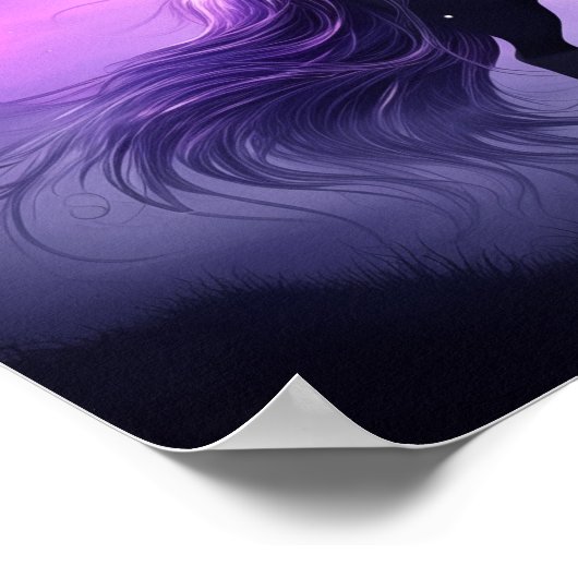 Geist des Nachts Poster (Ecke)