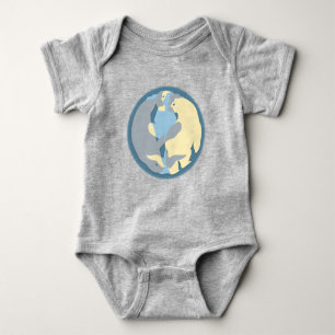 Geist des North Baby Bodysuit Bio Strampler