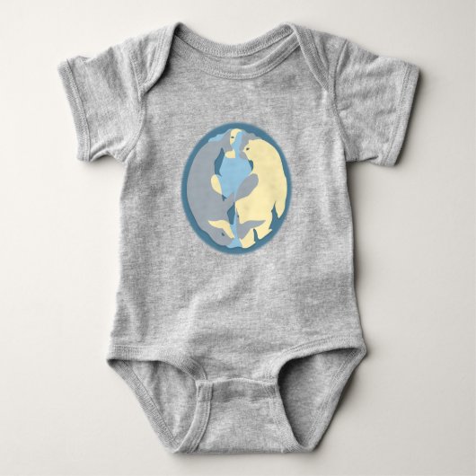 Geist des North Baby Bodysuit Bio Strampler (Vorderseite)