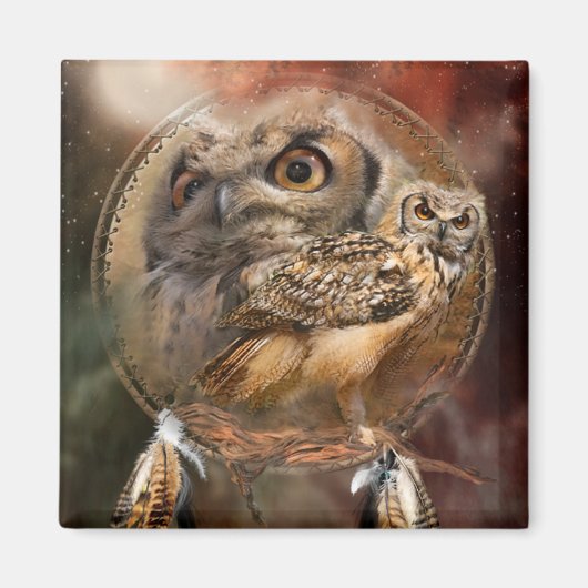 Geist des Owl Art Magnet (Vorne)