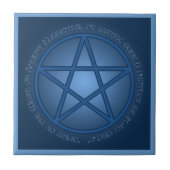 Geist des Pentagramms Altar Fliese (Vorderseite)
