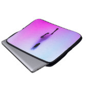 Geist des Pferdes - Abstrakte Mauer Kunst Laptopschutzhülle (Vorne Knopf)