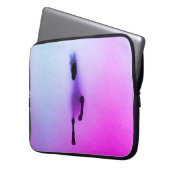 Geist des Pferdes - Abstrakte Mauer Kunst Laptopschutzhülle (Vorderseite Links)