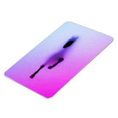 Geist des Pferdes - Abstrakte Mauer Kunst Magnet (Linke Seite)