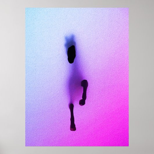 Geist des Pferdes - Abstrakte Mauer Kunst Poster (Vorne)