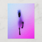 Geist des Pferdes - Abstrakte Mauer Kunst Postkarte (Vorderseite)
