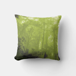 Geist des photographischen Kissens des Baumgrüns Kissen