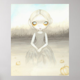 Geist des Pumpkin Patch ART PRINT halloween Poster
