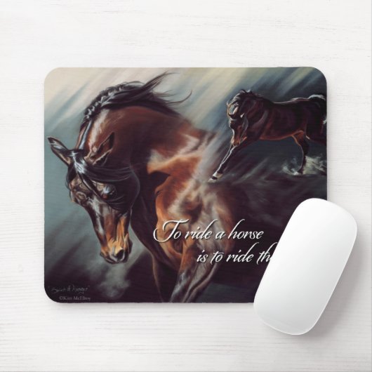 Geist des Rächers inspirierend Mousepad (Mit Mouse)