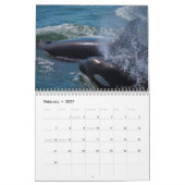Geist des Schwertwal-Killerwal-Kalenders Kalender (Feb 2027)