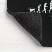 Geist des Surfens Evolution des Menschen Mousepad (Ecke)