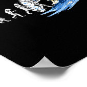 Geist des Surfens Evolution des Menschen Poster (Ecke)