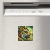 Geist des Tiger Art Magnet (In Situ (Geschirrspüler))
