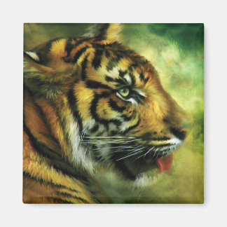 Geist des Tiger Art Magnet