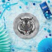 Geist des Tigers Pappteller (Party)