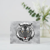 Geist des Tigers Postkarte (Stehend Vorderseite)