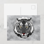 Geist des Tigers Postkarte (Vorne/Hinten)
