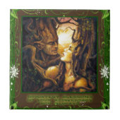 Geist des Waldes Fliese (Vorderseite)