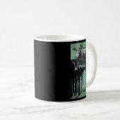 Geist des Waldes Kryptid Wendigo Wald Kaffeetasse (VorderseiteRechts)