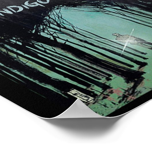 Geist des Waldes Kryptid Wendigo Wald Poster (Ecke)