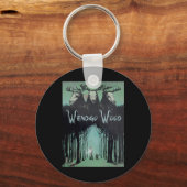 Geist des Waldes Kryptid Wendigo Wald Schlüsselanhänger (Vorderseite)