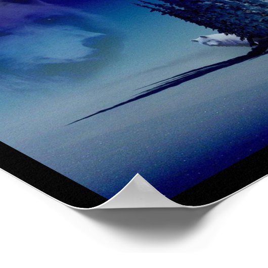 Geist des Waldes Poster (Ecke)