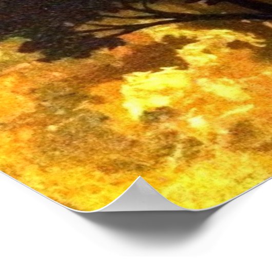 Geist des Waldes Poster (Ecke)