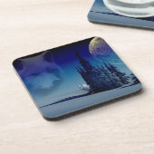 Geist des Waldes Untersetzer (Linke Seite)