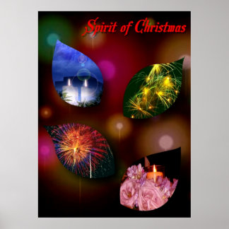 Geist des Weihnachtsgebäcks Poster