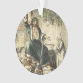 Geist des Weihnachtsgeschenks Ornament (Vorderseite)