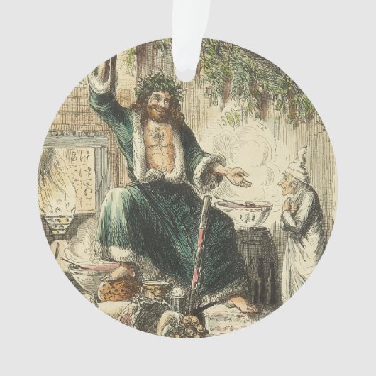 Geist des Weihnachtsgeschenks Ornament (Vorderseite)