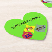 Geist des Weihnachtstrios religiöser Ornamente Untersetzer (angewinkelt)