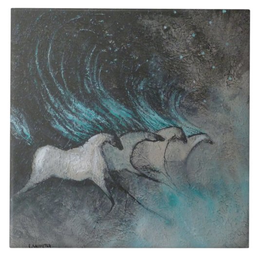 Geist des Westwinds Fliese (Vorderseite)