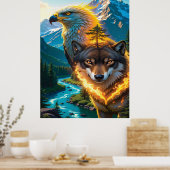 Geist des wilden Aszendenten Poster (Küche)