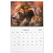 Geist des wilden Kalenders der Löwe-2011 Kalender (Feb 2026)
