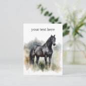 Geist des Wilden Stallion, Brauch Postkarte (Stehend Vorderseite)