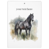 Geist des Wilden Stallion Klemmbrett (Rückseite)